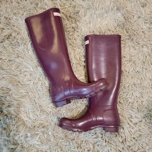 HUNTER ORIGINAL GLOSS TALL RAIN BOOT